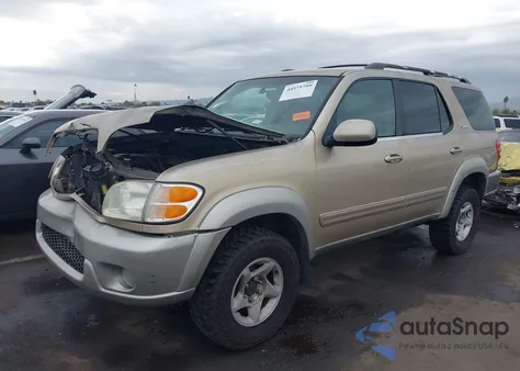 2002 Toyota Sequoia Sr5 V8 from USA, damaged, VIN 5TDBT44AX2S096956